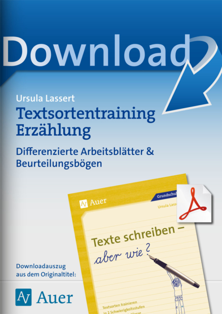 Textsortentraining Erzählung