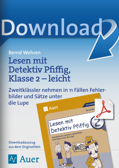 Lesen mit Detektiv Pfiffig