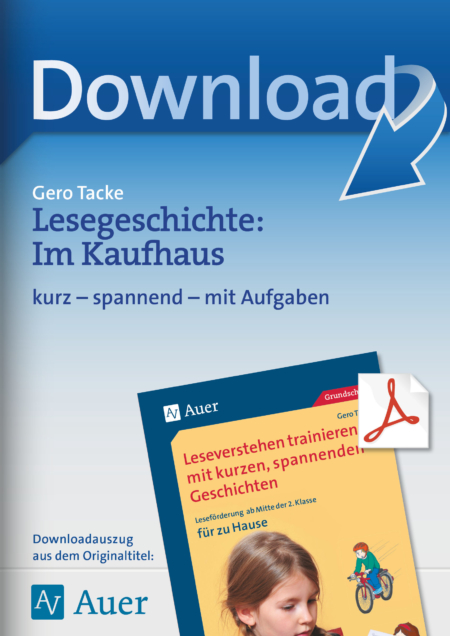 Lesegeschichte: Im Kaufhaus