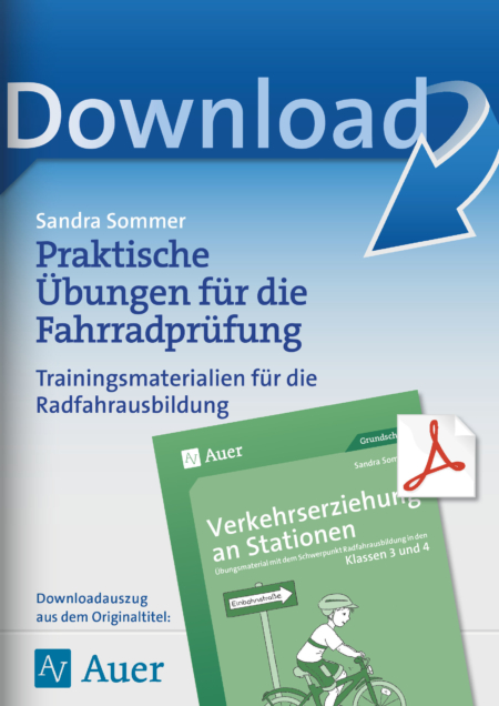 Praktische Übungen für die Fahrradprüfung