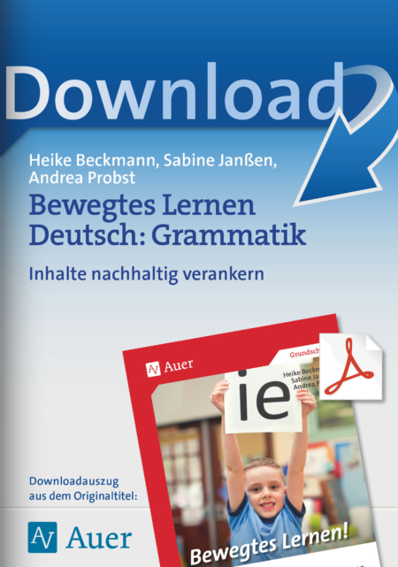 Bewegtes Lernen Deutsch