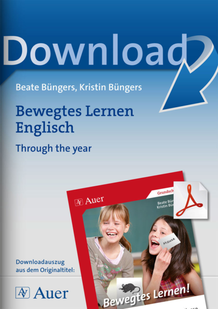 Bewegtes Lernen Englisch: Through the year