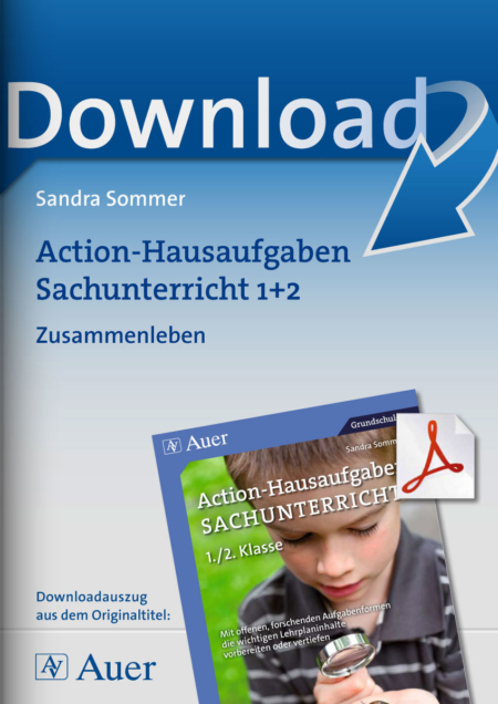 Action-Hausaufgaben Sachunterricht 1+2