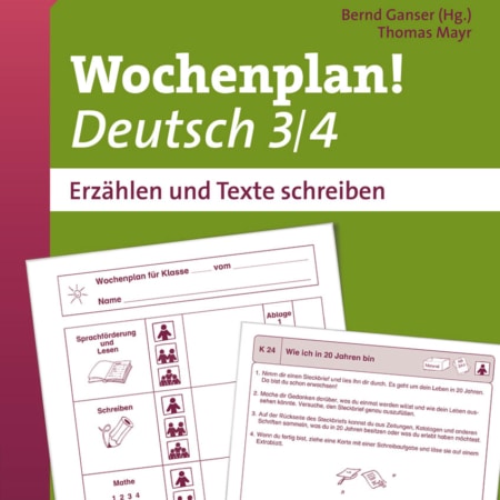 Wochenplan Deutsch 3/4